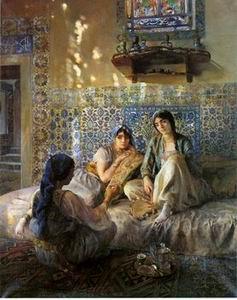 unknow artist Arab or Arabic people and life. Orientalism oil paintings  224 Sweden oil painting art
